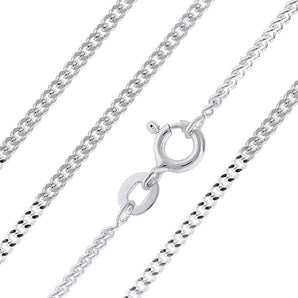 1mm 925 Sterling Silver Curb Chain