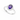 925 Sterling Silver Amethyst Cubic Zirconia Cluster Ring