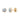 9ct Gold Cubic Zirconia Stud Earrings