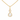 9ct Gold Freshwater Pearl Infinity Pendant Necklace