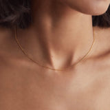 9ct Gold Micro Round Belcher Chain