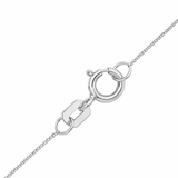 9ct White Gold Chain Necklace for Pendants