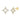 Amelie Star Earrings - Hypoallergenic 18ct GP Silver