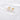 April Birthstone Diamond CZ 9ct Gold Stud Earrings