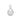 April Birthstone Diamond CZ Sterling Silver Infinity Pendant Necklace