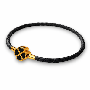 Black Clover Charm Bracelet