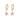 Amnesia Jewellery | Gold Plated Stainless Steel Bloom Huggie Hoops