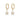 Amnesia Jewellery | Gold Plated Stainless Steel Bloom Huggie Hoops