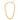 Amnesia Jewellery | Gold Plated Stainless Steel Cuban Heart Necklace