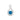 December Birthstone - Blue Topaz CZ Silver Infinity Pendant Necklace