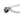 Sterling Silver Fleur De Lis Skull Sterling Silver Dangle Charm