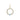 9ct Gold Cubic Zirconia Oval Drop Pendant Necklace