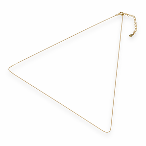 Hazel 18ct Gold Plated Box Chain 1mm 925 Sterling Silver