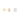 9ct Gold Marquise Round Cubic Zirconia Stud Earrings
