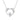 925 Sterling Silver Mother and Daughter Heart Necklace with Cubic Zirconia Detail