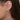 Silver Oval Cubic Zirconia Earrings