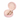 Round Jewellery Travel Box Baby Pink