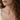Urban Pizazz Model Wearing Round Opal Sterling Silver Pendant Necklace