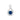 September Birthstone - Sapphire CZ Silver Infinity Pendant Necklace