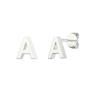 Initial Earrings