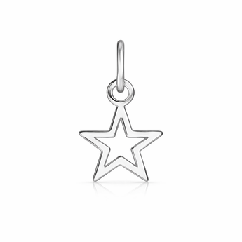 925 Sterling Silver Star Pendant For Silver Neckalces