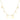 Personalised Spaced Letter Necklace in Silver or Gold Plated