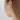 Sterling Silver CZ Angel Wing Drop Earrings