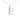 Sterling Silver CZ Initial Pendant Necklace H