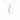 Sterling Silver CZ Initial Pendant Necklace U