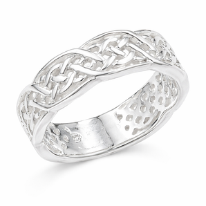 Sterling Silver Celtic Ring Band