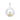 Sterling Silver November Birthstone Claddagh Pendant for Silver Necklaces with Yellow Topaz Cubci Zirconia heart detail