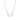 925 Sterling Silver Looped Cubic Zirconia Necklace