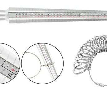 Ring Size Guide only at www.urbanpizazz.co.uk