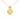 18ct Gold Plated Drop Leaf Ginkgo Pendant Necklace
