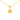 18ct Gold Plated Fleur Square Crinkle Drop Pendant Necklace