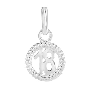 925 Sterling Silver 18th Birthday Necklace