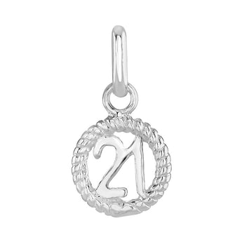 925 Sterling Silver 21st Birthday Necklace