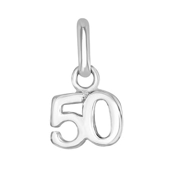 925 Sterling Silver 50th Birthday Necklace