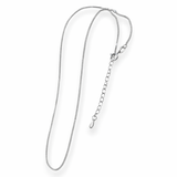 925 Sterling Silver Elsie 1mm Wheat Chain