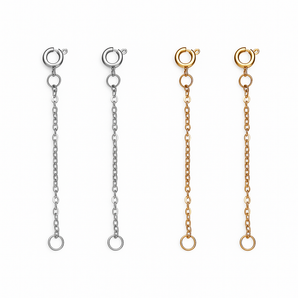 Silver & Gold Plated Necklace Chain Extenders by Urban Pizazz UK