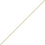 9ct Gold Diamond Cut Cable Chain