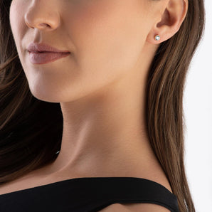 9ct Gold Cubic Zirconia Stud Earrings