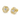9ct Gold Cubic Zirconia Flower Knot Earrings