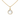 9ct Gold Polished Cubic Zirconia Pendant Necklace