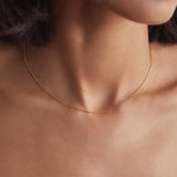 9ct Gold Micro Round Belcher Chain