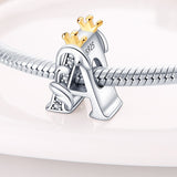Alphabet Letter Charm Jewellery 925 Sterling Silver