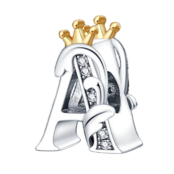 Alphabet Letter Charm Jewellery 925 Sterling Silver