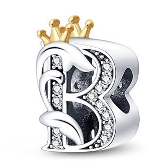Alphabet Letter Charm Jewellery 925 Sterling Silver