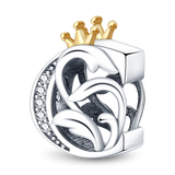 Alphabet Letter Charm Jewellery 925 Sterling Silver