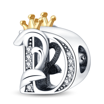 Alphabet Letter Charm Jewellery 925 Sterling Silver
